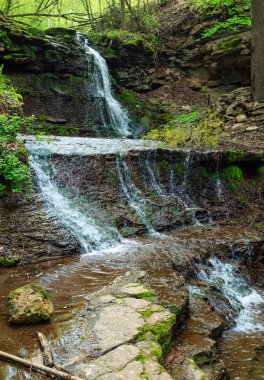 Rusyliv şelale, Ukrayna. 