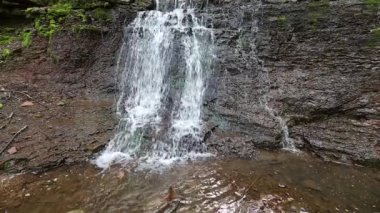 Bahar Rusyliv basamaklı şelale