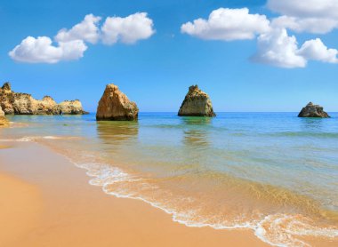 Algarve beach Dos Tres Irmaos (Portekiz)