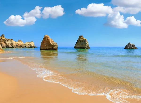 Playa del Algarve Dos Tres Irmaos (Portugal ) —  Fotos de Stock