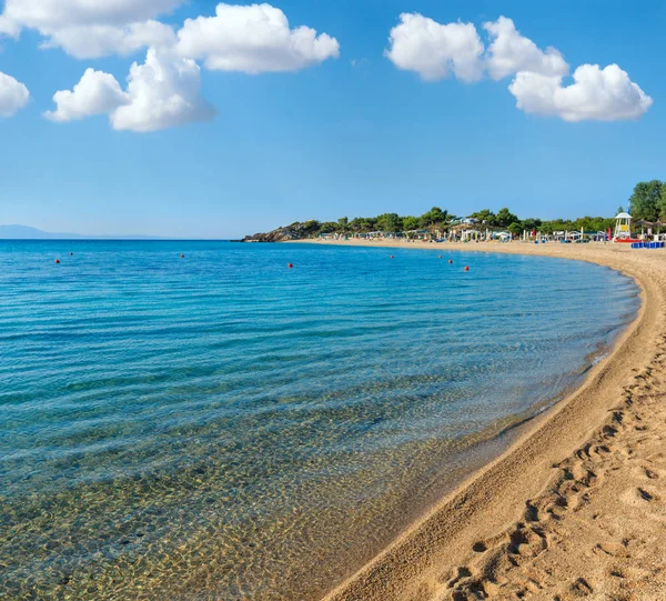 Nyári reggel beach. — Stock Fotó