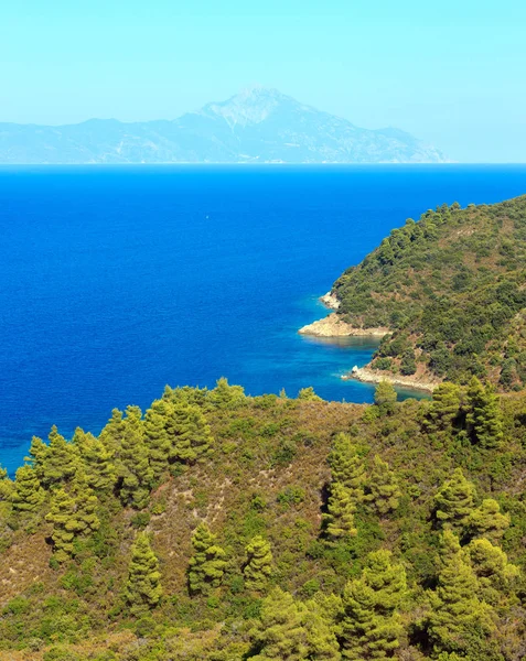 Ägäis Küste (chalkidiki, Griechenland). — Stockfoto