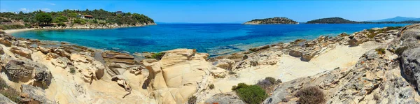 Sommer Sithonia Küste, chalkidiki. — Stockfoto