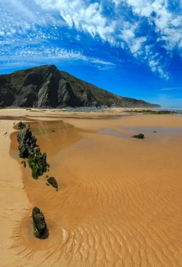 Sandy beach (Portekiz).