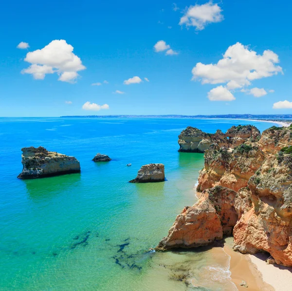 Algarve beach Dos Tres Irmaos (Portugalsko). — Stock fotografie