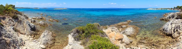 エーゲ海海岸 (ハルキディキ、ギリシャ). — ストック写真