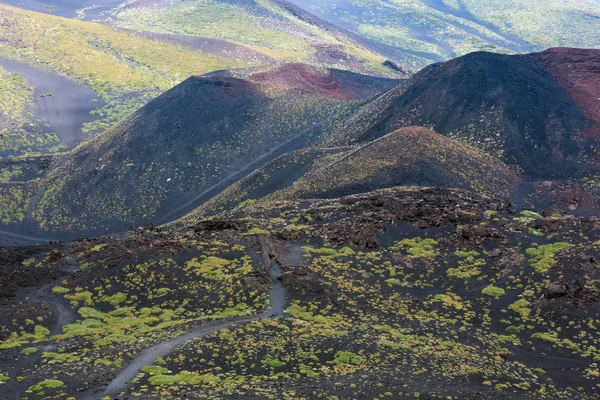 Etna volcano view, Sicily, Italy — Stock Photo, Image