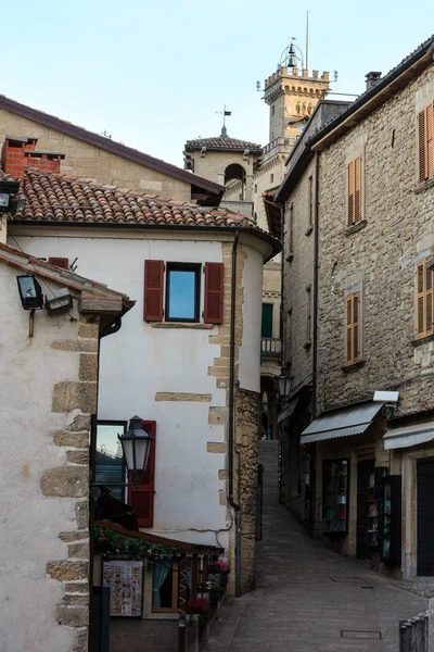 San Marino stad weergave — Stockfoto