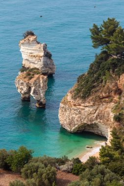 Faraglioni di Puglia  Baia Delle Zagare, Italy