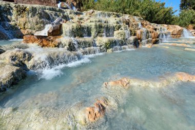 Doğal spa Saturnia termal hamam, İtalya