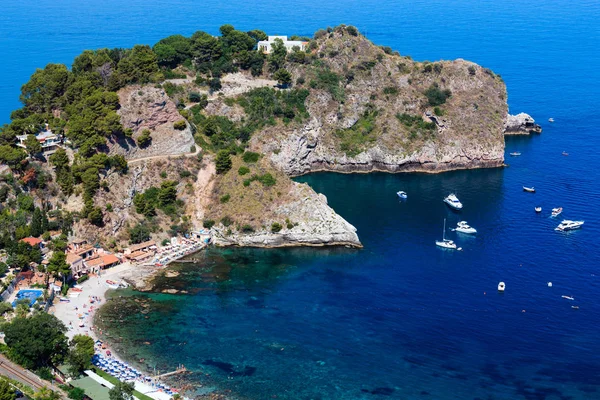 Taormina Grotta Azura, Itálie — Stock fotografie