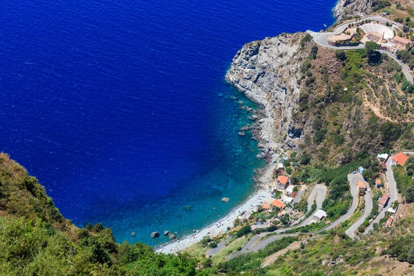 Панорамою узбережжя з Еліа Святої гори Топ — стокове фото