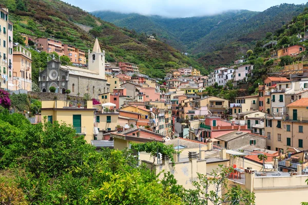 Summer Riomaggiore, Cinque Terre — Φωτογραφία Αρχείου