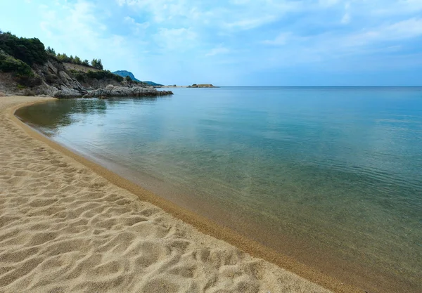 Latem na wybrzeżu Morza (Sithonia, Grecja). — Zdjęcie stockowe