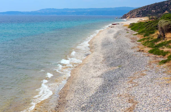 Maori Beach Bar (Halkidiki, Greece). — Stock Photo, Image