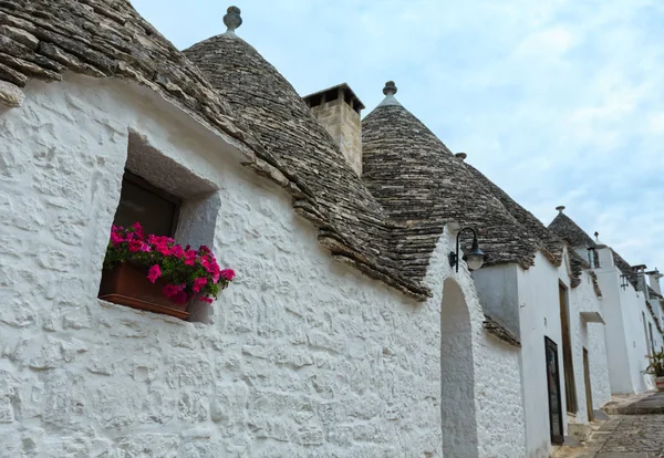 Casas trulli em Alberobello, itália — Fotografia de Stock