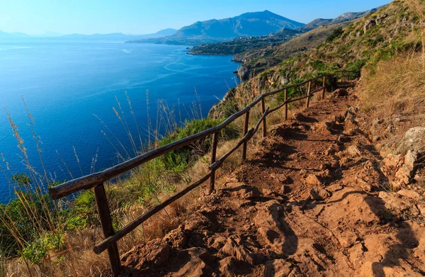 Zingaro havet kusten, Sicilien, Italien — Stockfoto