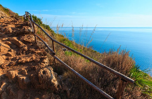 Морское побережье Зингаро, Сицилия, Италия
