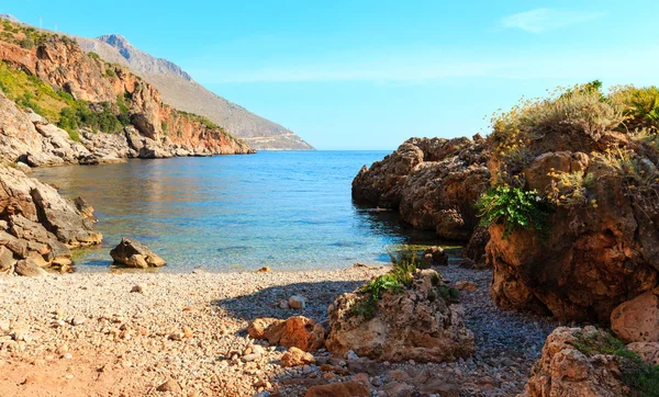 Sea bay in Zingaro Park, Sicily, Italy — Stock Photo, Image