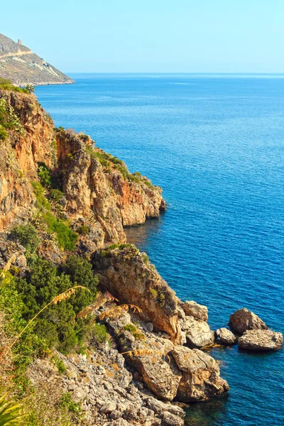 Zingaro costa del mar, Sicilia, Italia —  Fotos de Stock