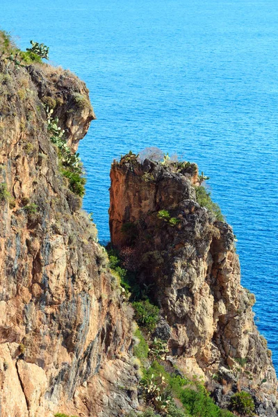 Zingaro sea coast, Sicília, Itália — Fotografia de Stock