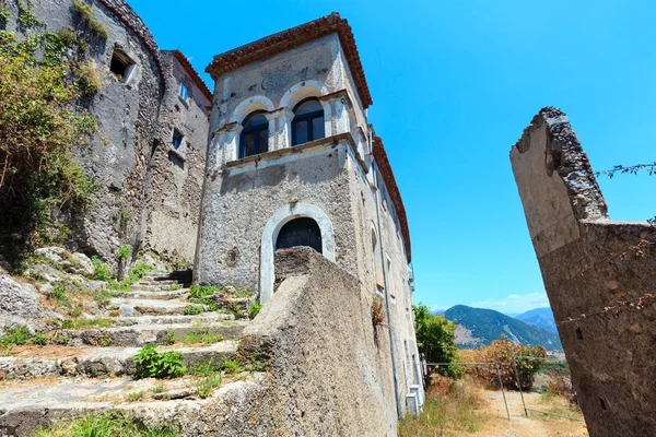 Ruines de la colonie originale de Maratea. italie — Photo