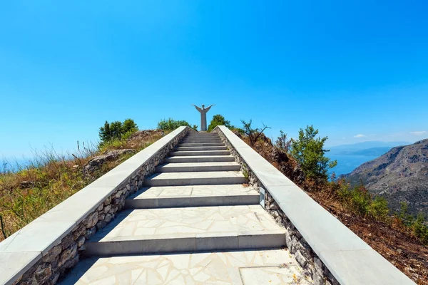 Ο Χριστός ο Λυτρωτής Maratea. Ιταλία — Φωτογραφία Αρχείου