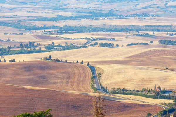 Tuscany platteland, Pienza, Italië — Stockfoto