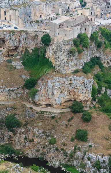 Sassi di Matera, Basilicata, Itálie — Stock fotografie