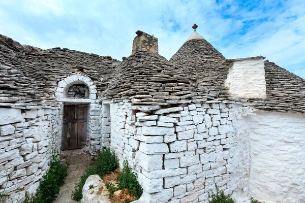 Casas trulli em Alberobello, itália — Fotografia de Stock