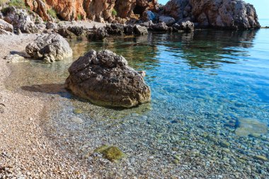 Zingaro Park, Sicilya, İtalya için defne deniz