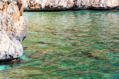 Zingaro Park, Sicilya, İtalya için defne deniz