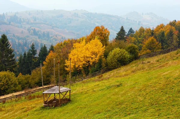 Cárpatos de otoño (Ucrania ). — Foto de Stock