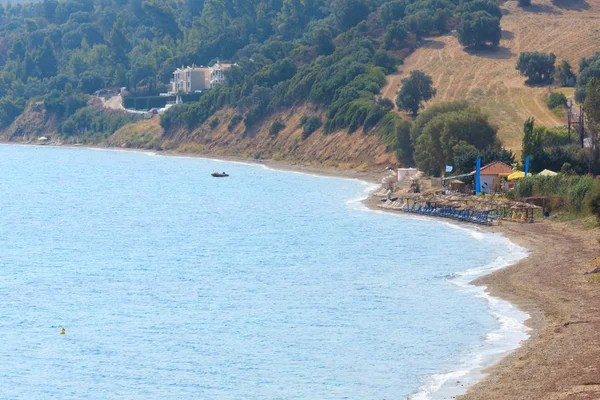 Costa del mar de verano (Halkidiki, Grecia ). — Foto de Stock