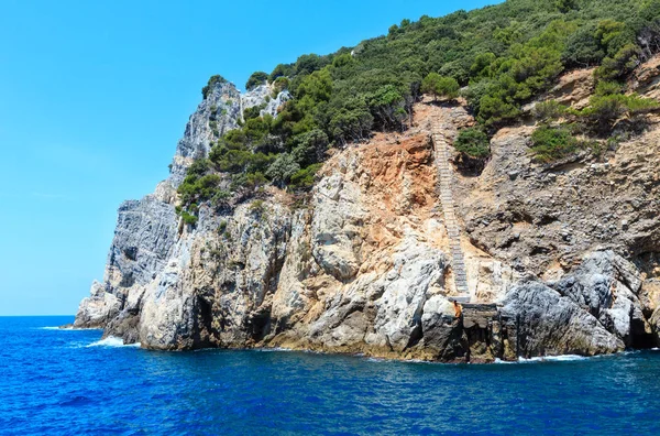 Palmaria island, La Spezia, Italië — Stockfoto