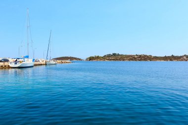 Lagonisi port, Sithonia, Greece.