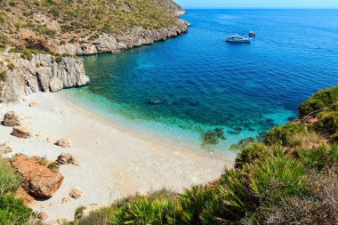Zingaro Park, Sicilya, İtalya için defne deniz
