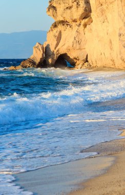 Tropea beach, Calabria, İtalya