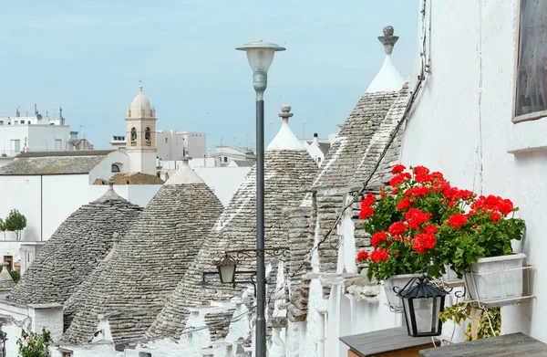 Casas trulli em Alberobello, itália — Fotografia de Stock