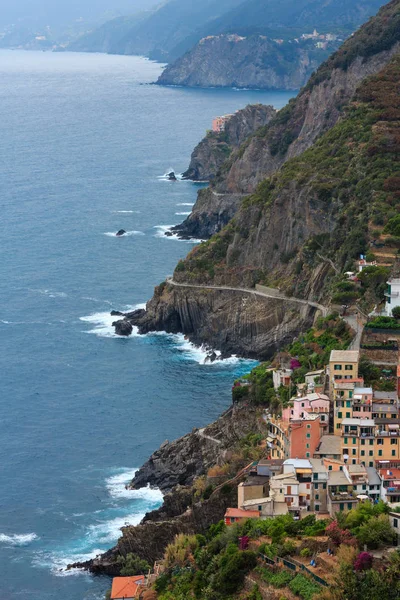 Summer Riomaggiore, Cinque Terre — Fotografia de Stock