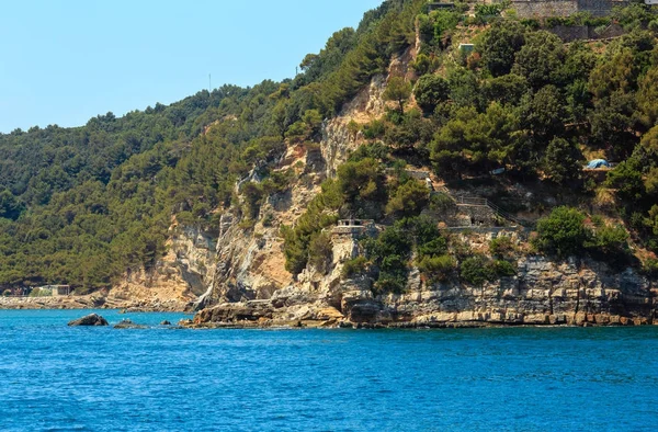 Palmaria island, La Spezia, Italië — Stockfoto