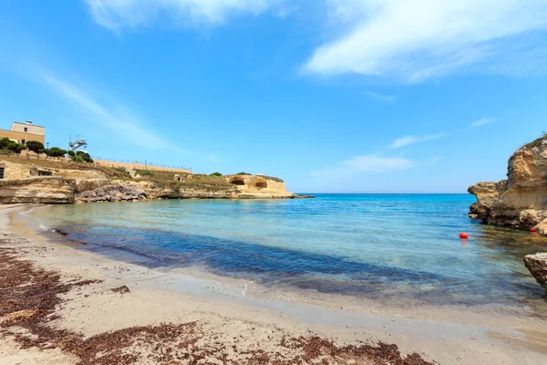 Praia Torre Sant 'Andrea, Salento, Itália — Fotografia de Stock