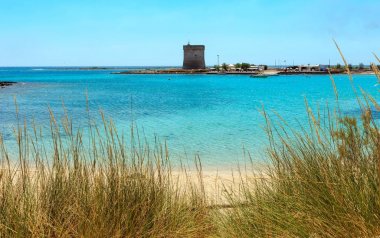 Torre Chianca plaj: Salento deniz kenarı, İtalya