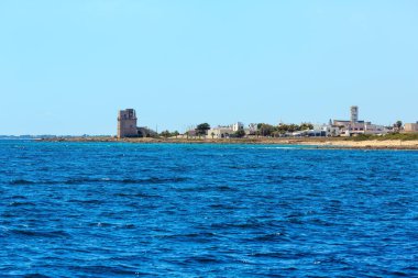 Torre Colimena beach,: Salento, İtalya