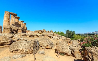 Tapınaklar Vadisi, Agrigento, Sicilya, İtalya