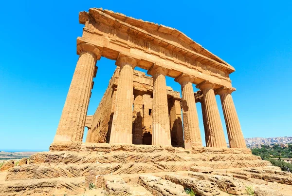 Tapınaklar Vadisi, Agrigento, Sicilya, İtalya — Stok fotoğraf