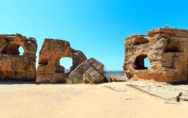 Tapınaklar Vadisi, Agrigento, Sicilya, İtalya