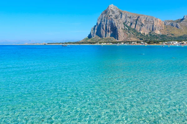 San Vito lo Capo strand, Sicilien, Italien — Stockfoto