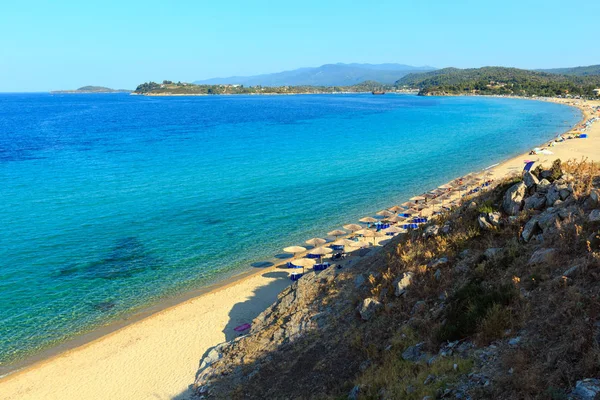 Trani Ammouda beach (Halkidikya, Yunanistan). — Stok fotoğraf
