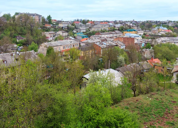 Бучач місто навесні подання (Україна). — стокове фото